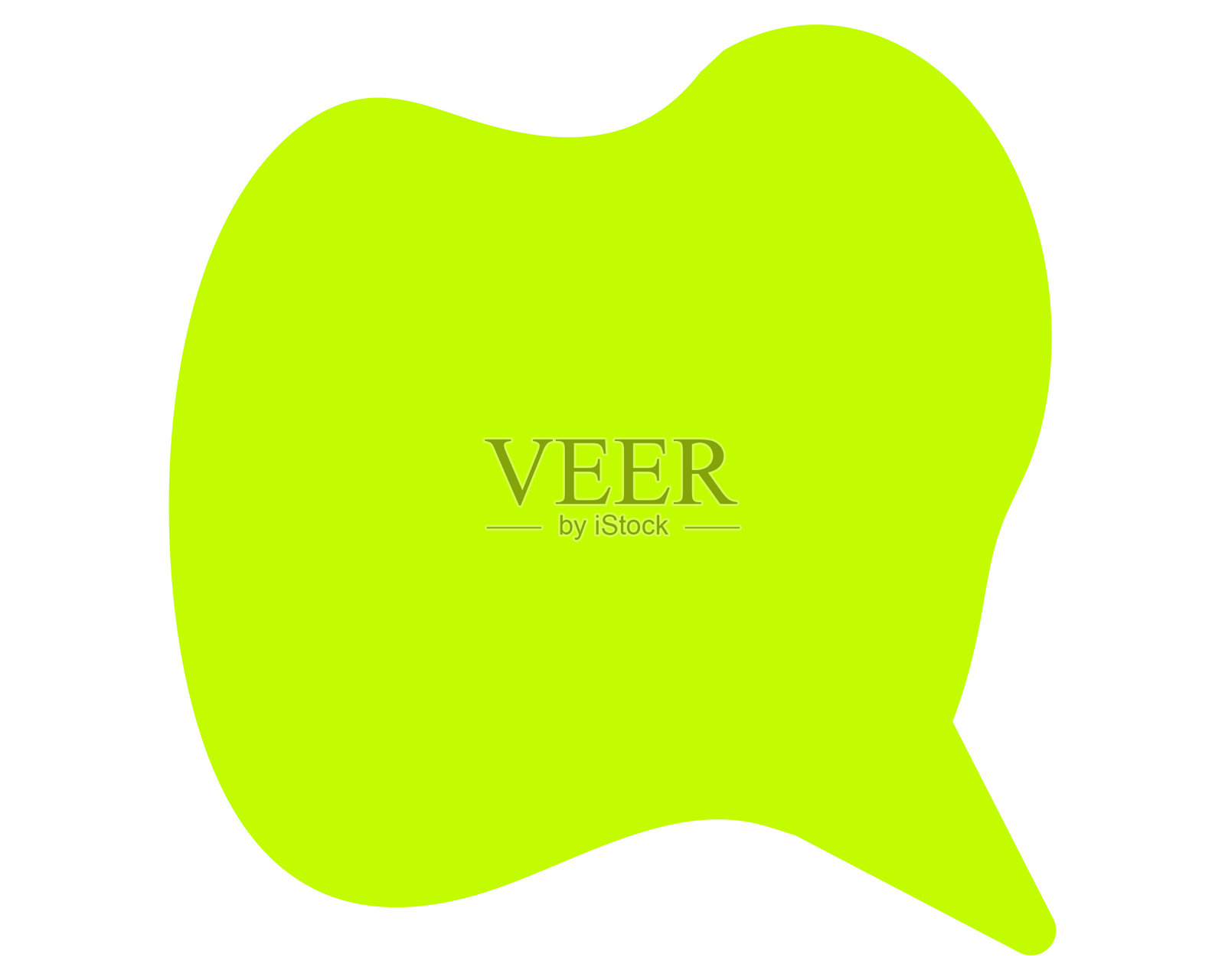 简单的颜色爆炸柔和线条云朵形状插画图片素材