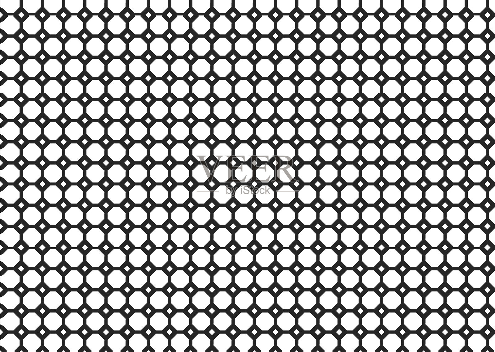 两种颜色的几何瓷砖图案背景插画图片素材