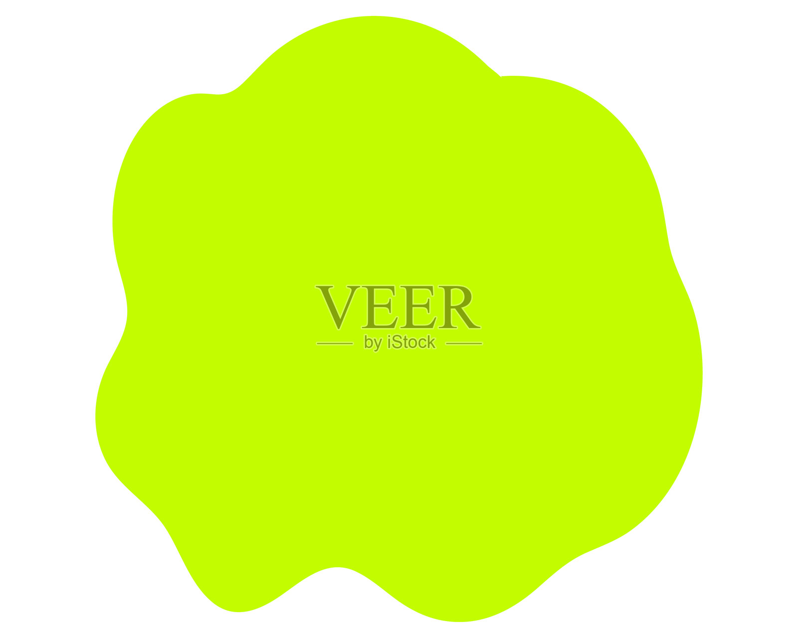 简单的颜色爆炸柔和线条云朵形状插画图片素材