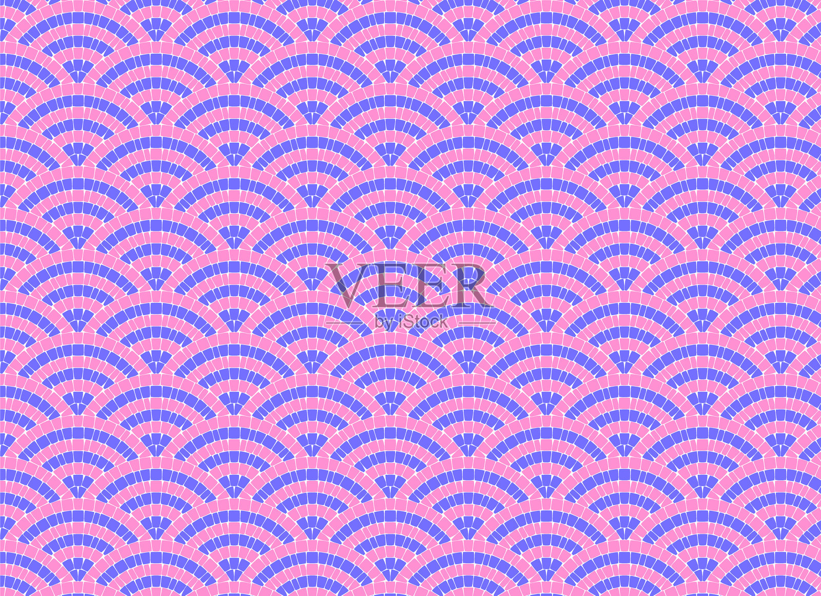 日本风格的点状图案瓷砖背景插画图片素材