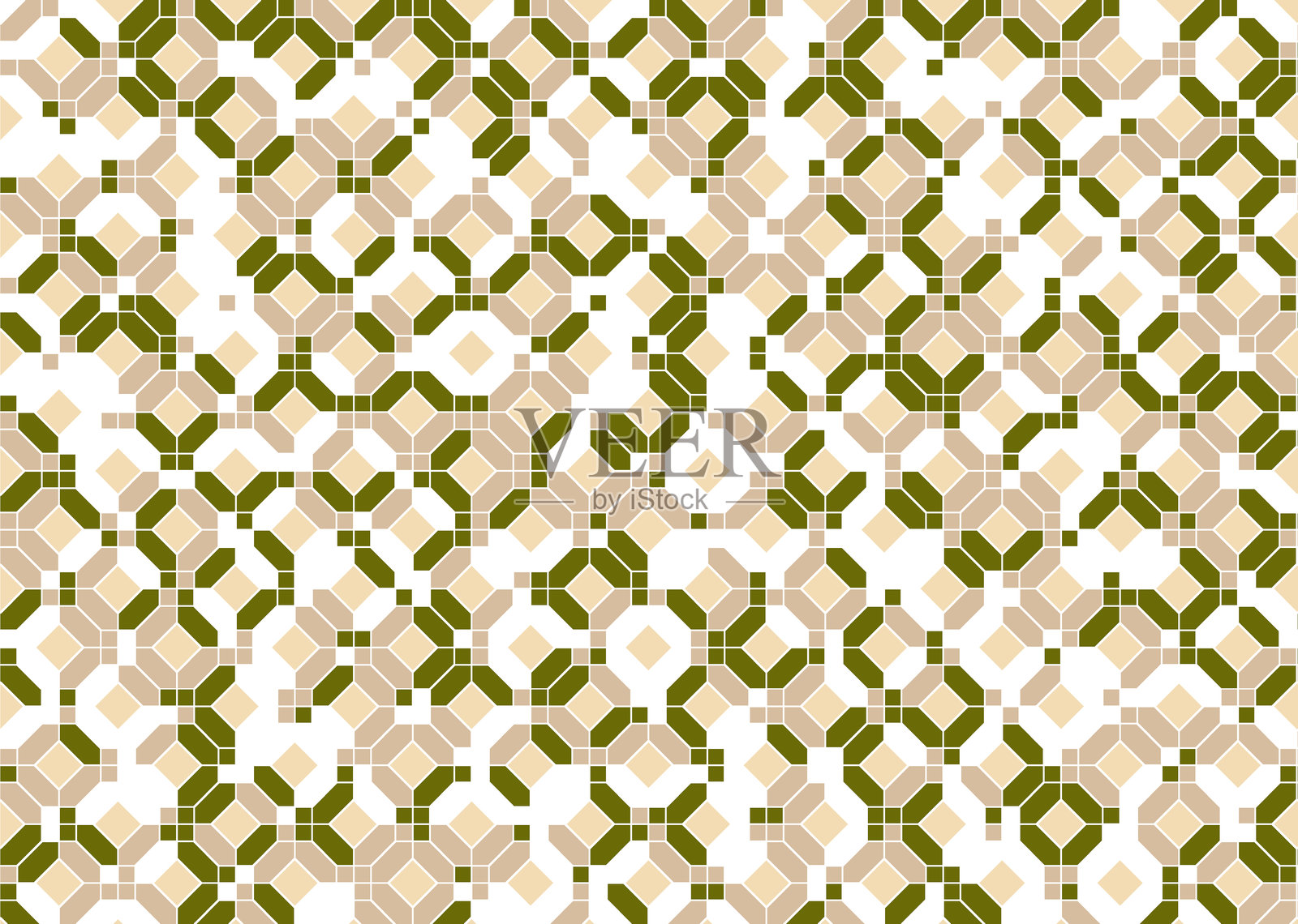 几何图案瓷砖背景插画图片素材