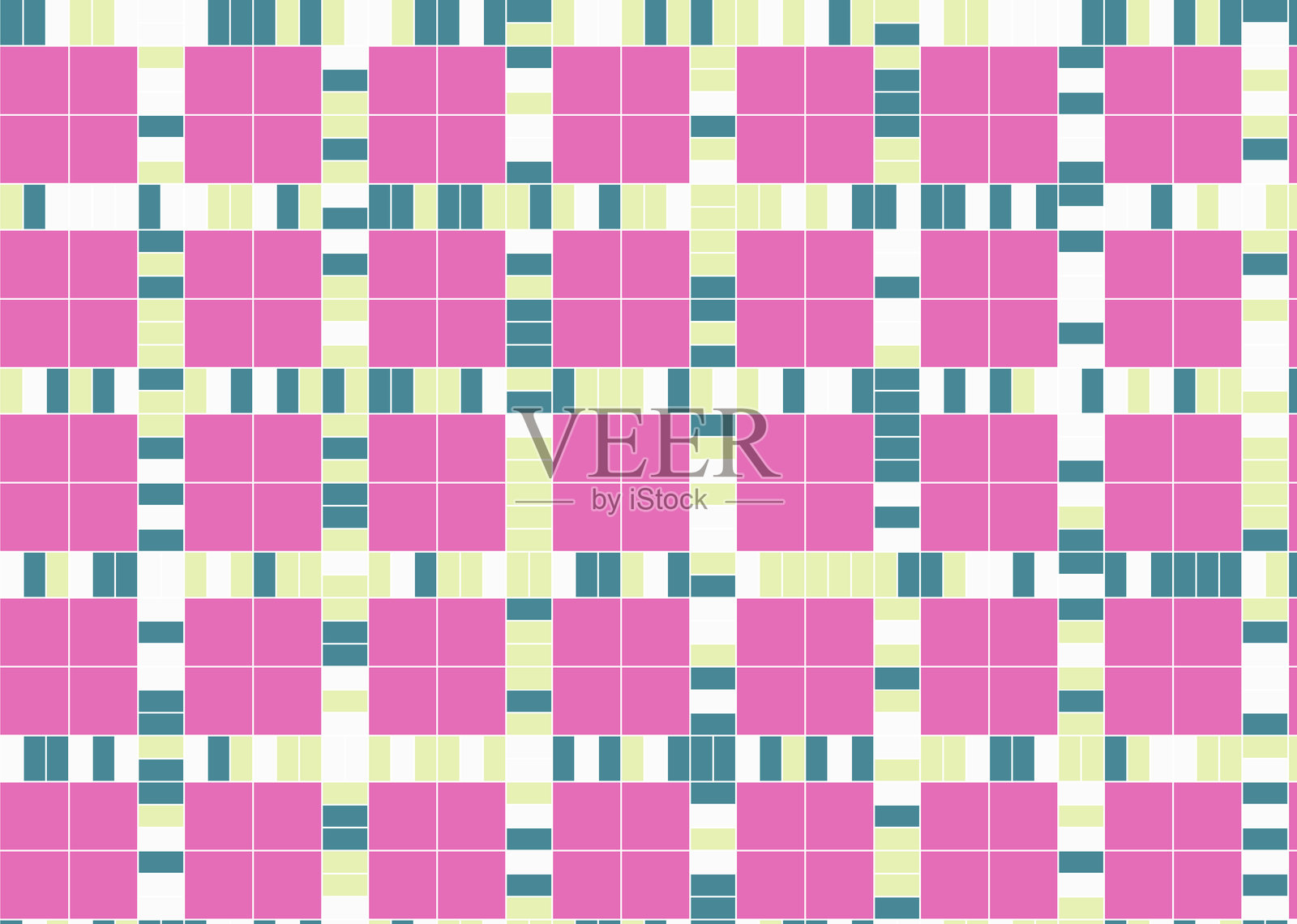 几何图案瓷砖背景插画图片素材