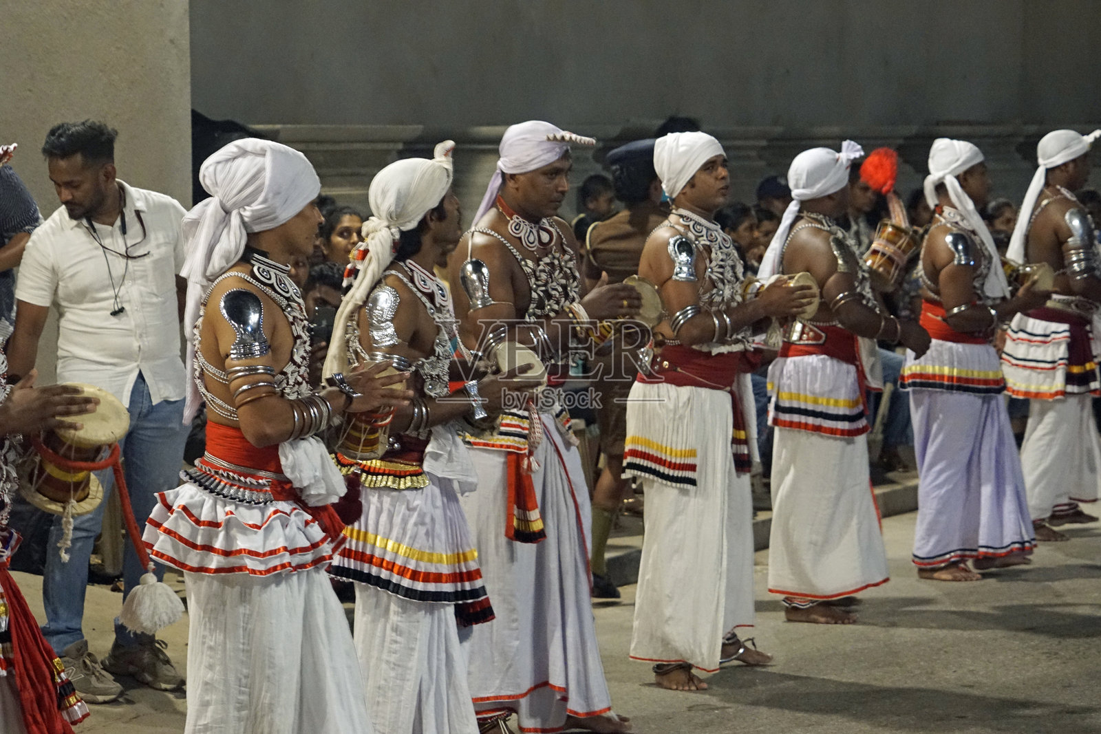 甘迦拉马亚纳瓦姆大游行节的艺术家们照片摄影图片