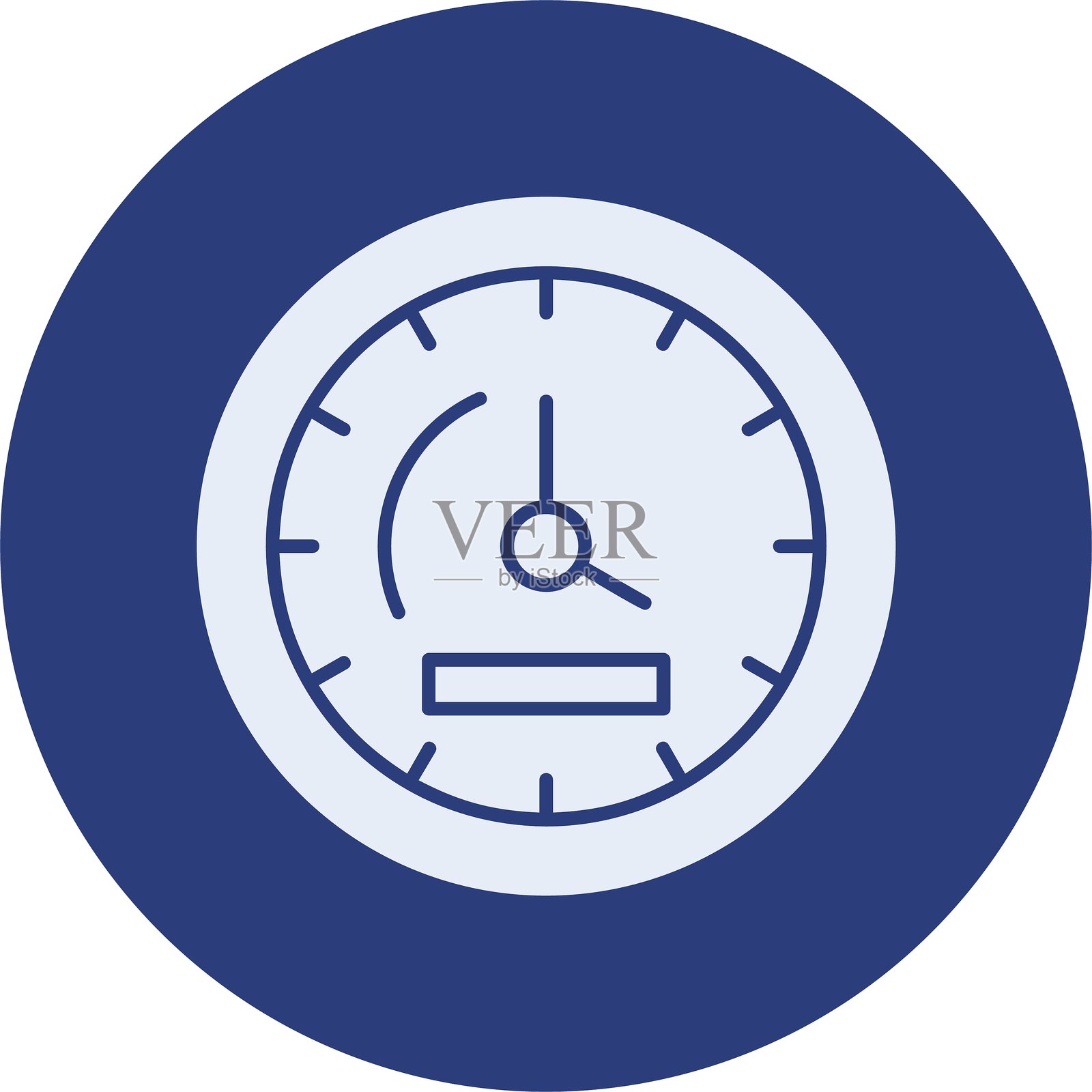 时钟图标圆形符号插画图片素材