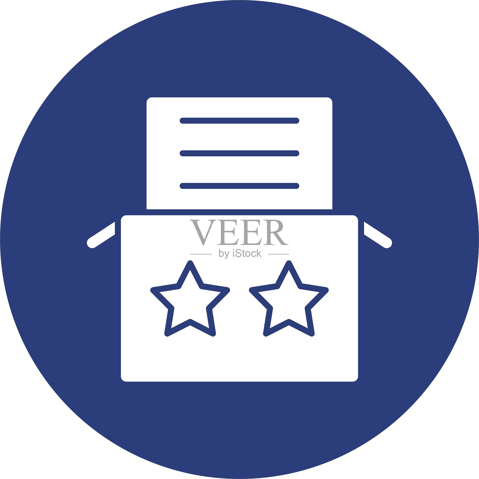 反馈框图标圆形插画图片素材