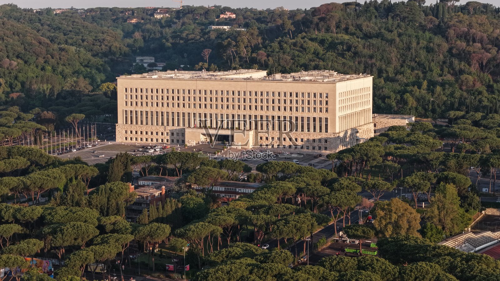 罗马，法尔内西纳，意大利外交部照片摄影图片