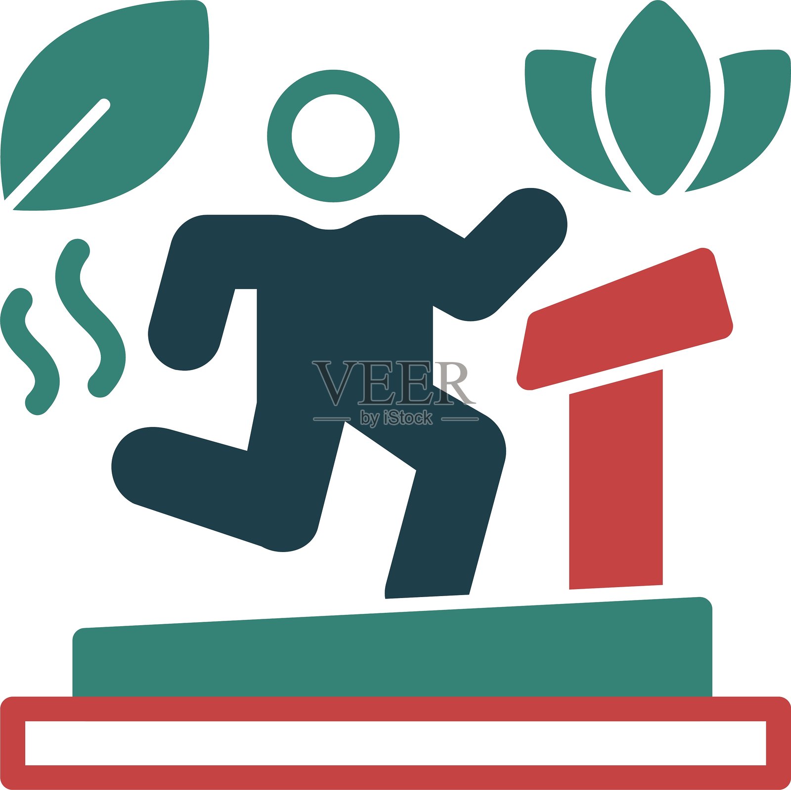 心血管图标多色图标插画图片素材