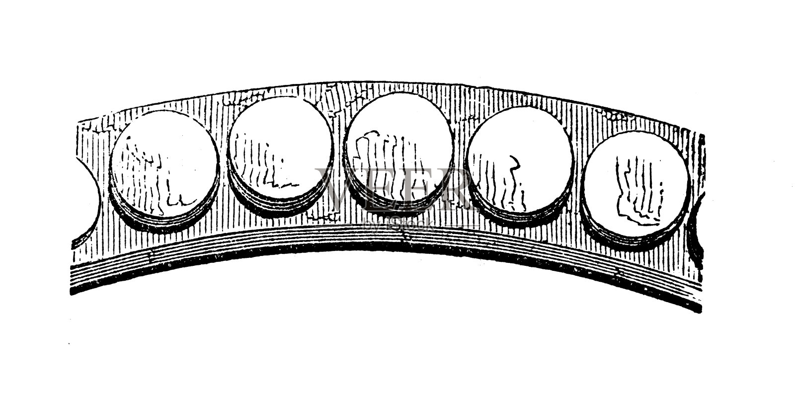 建筑理论：颗粒成型插画图片素材