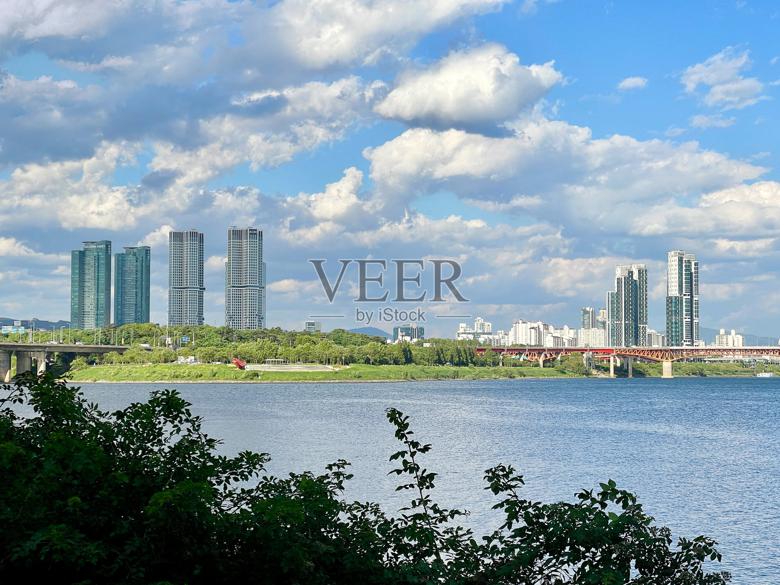 首尔成寿公寓照片摄影图片