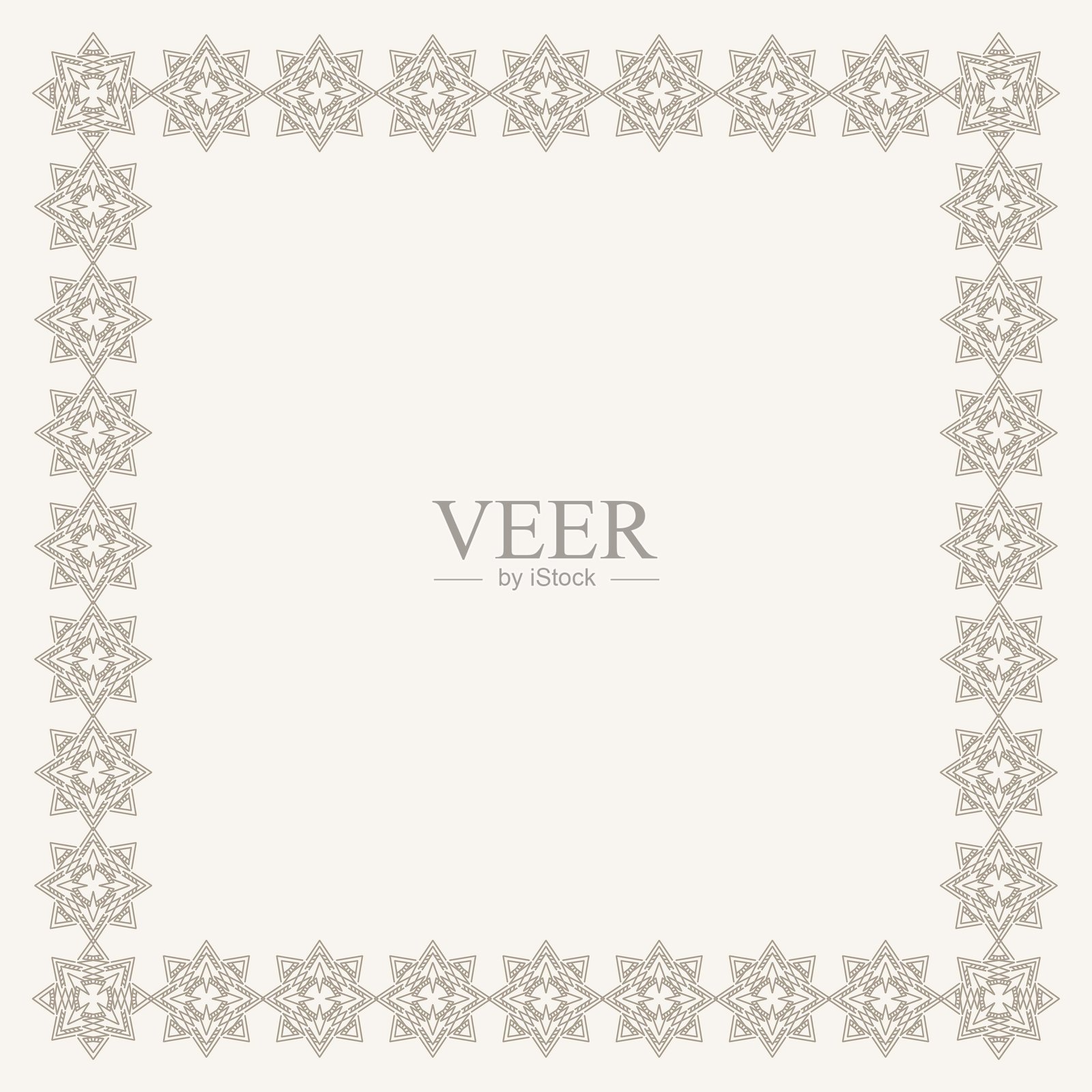 极简手绘矢量框架。插画图片素材