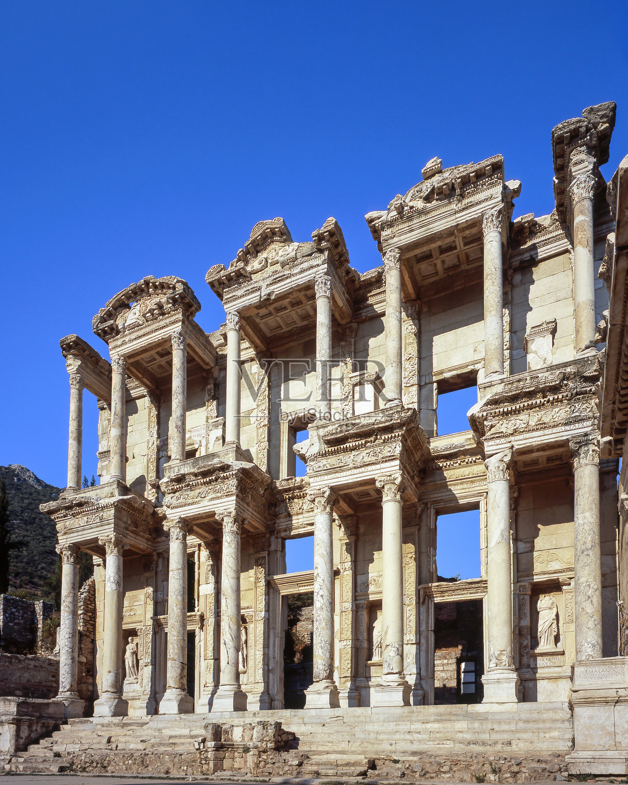 以弗所的凯尔苏斯图书馆照片摄影图片