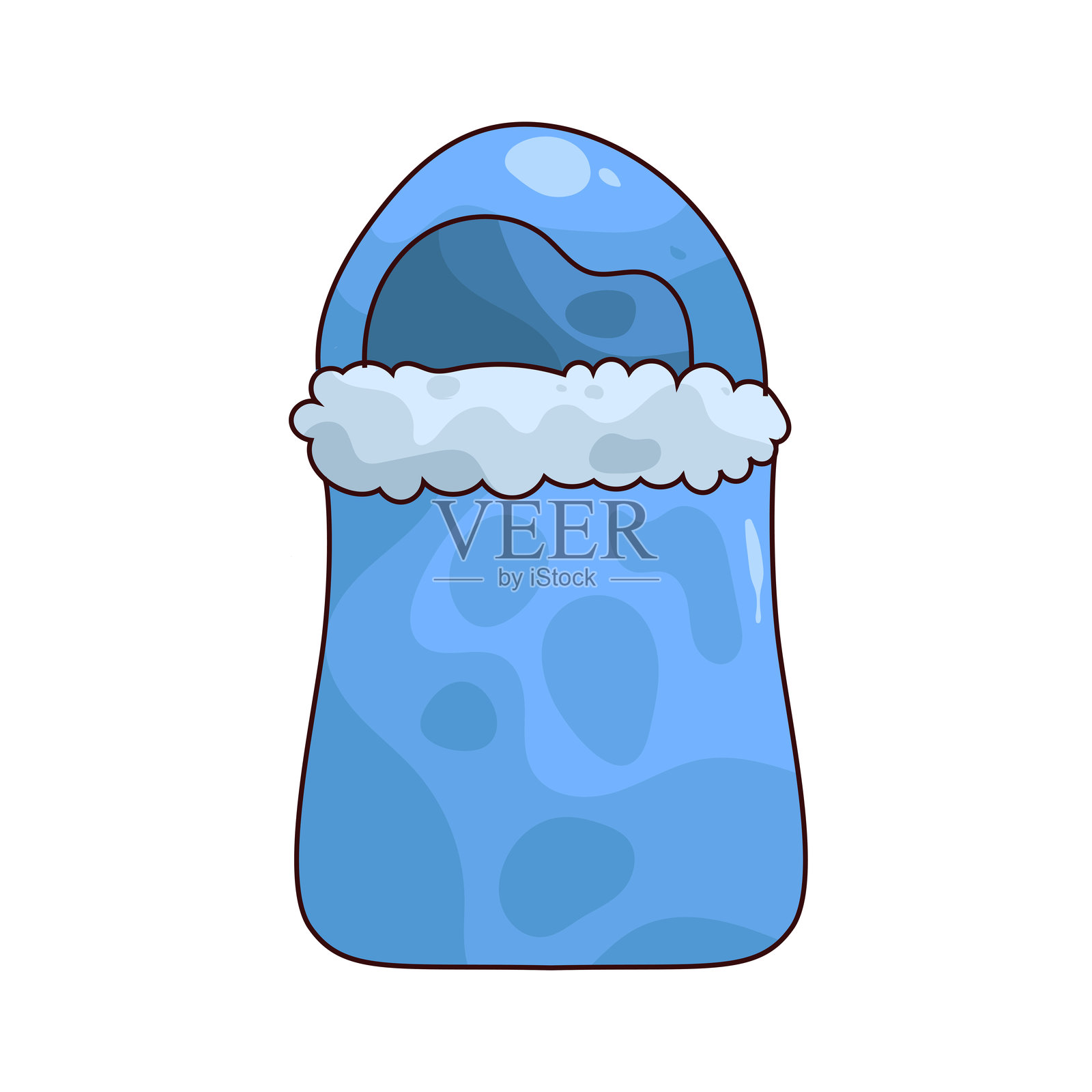 婴儿毯插画图片素材