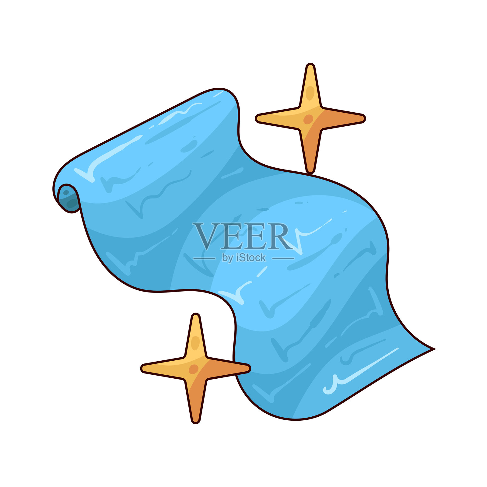 丝绸插画图片素材