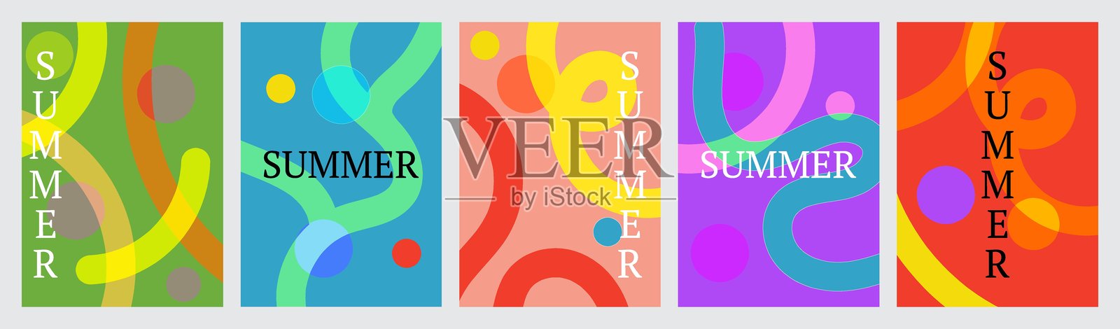 夏季横幅插画图片素材