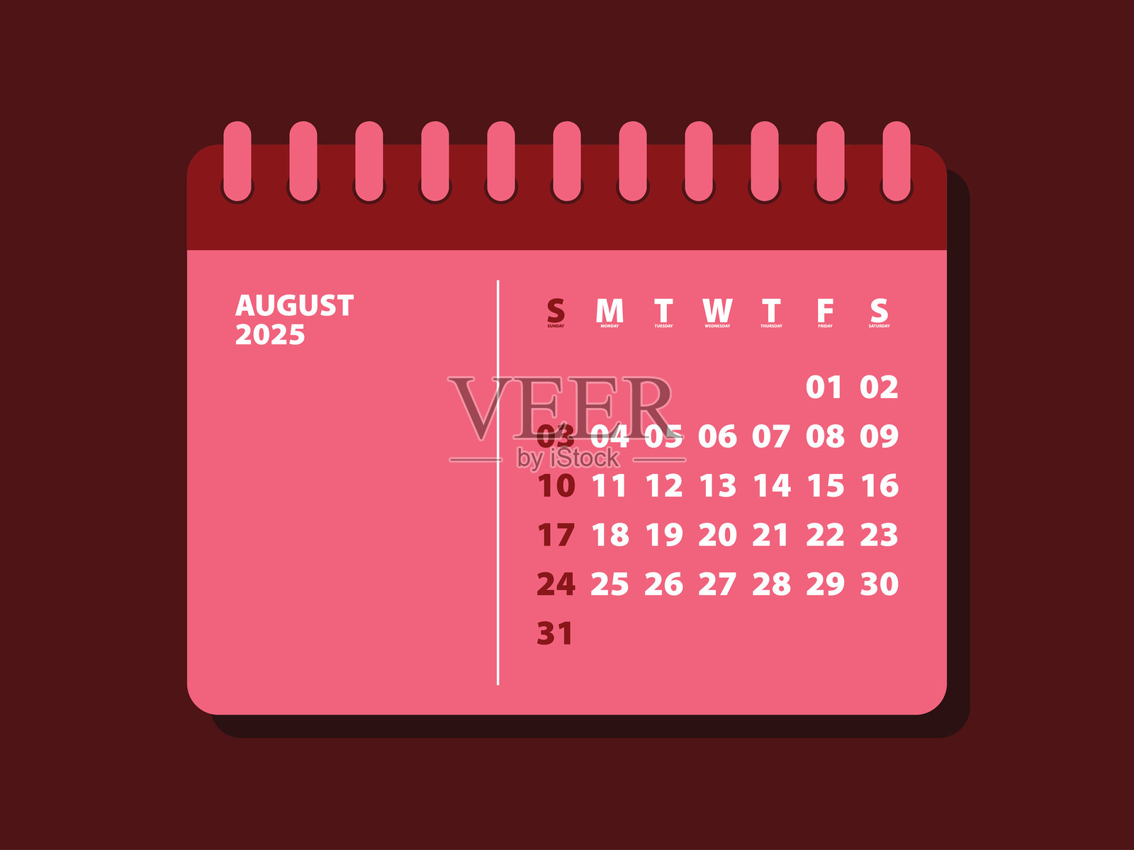 2025年日历日期模板截止日期日记商务工作职位规划月度活动办公室面试插画图片素材