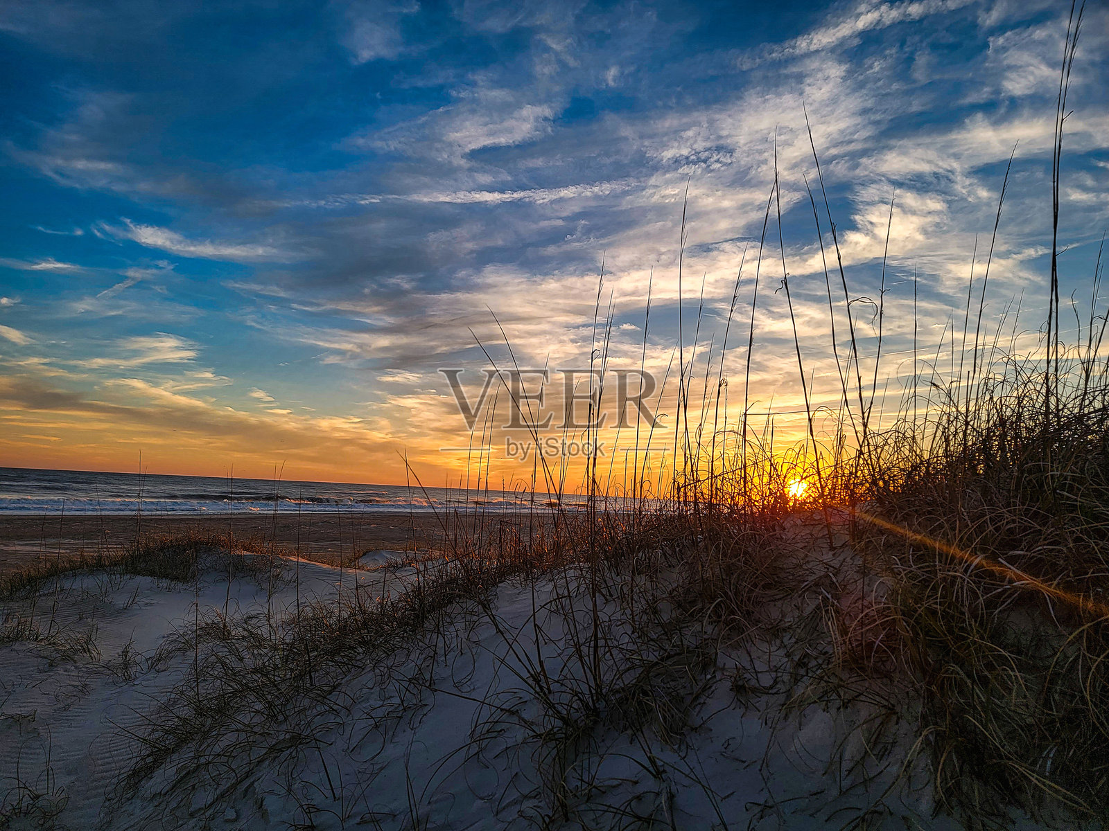 外滩日落照片摄影图片
