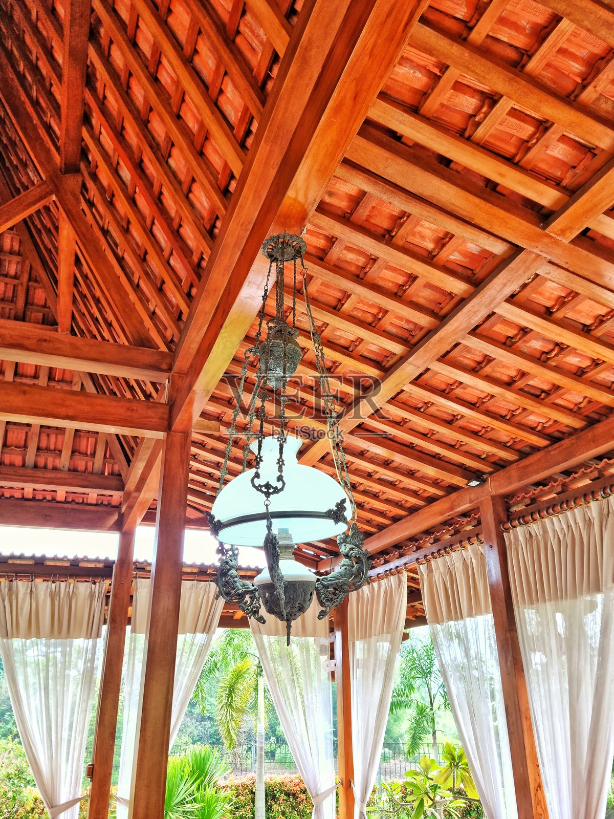 传统爪哇灯照片摄影图片