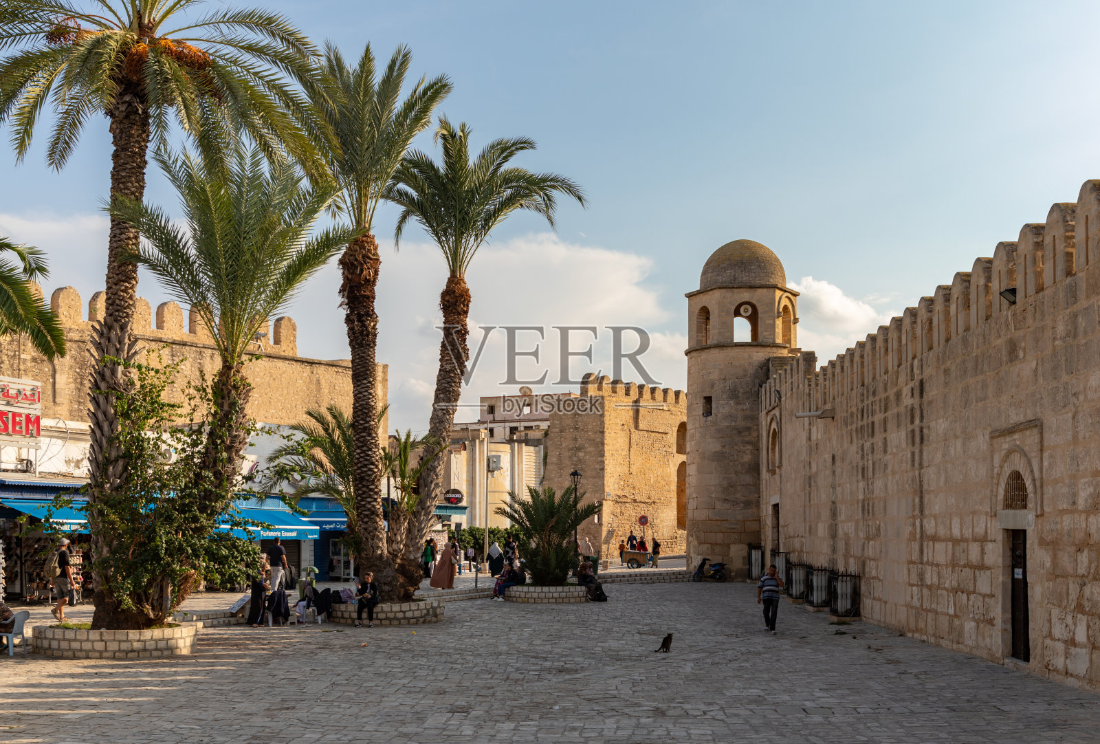 苏塞大清真寺照片摄影图片