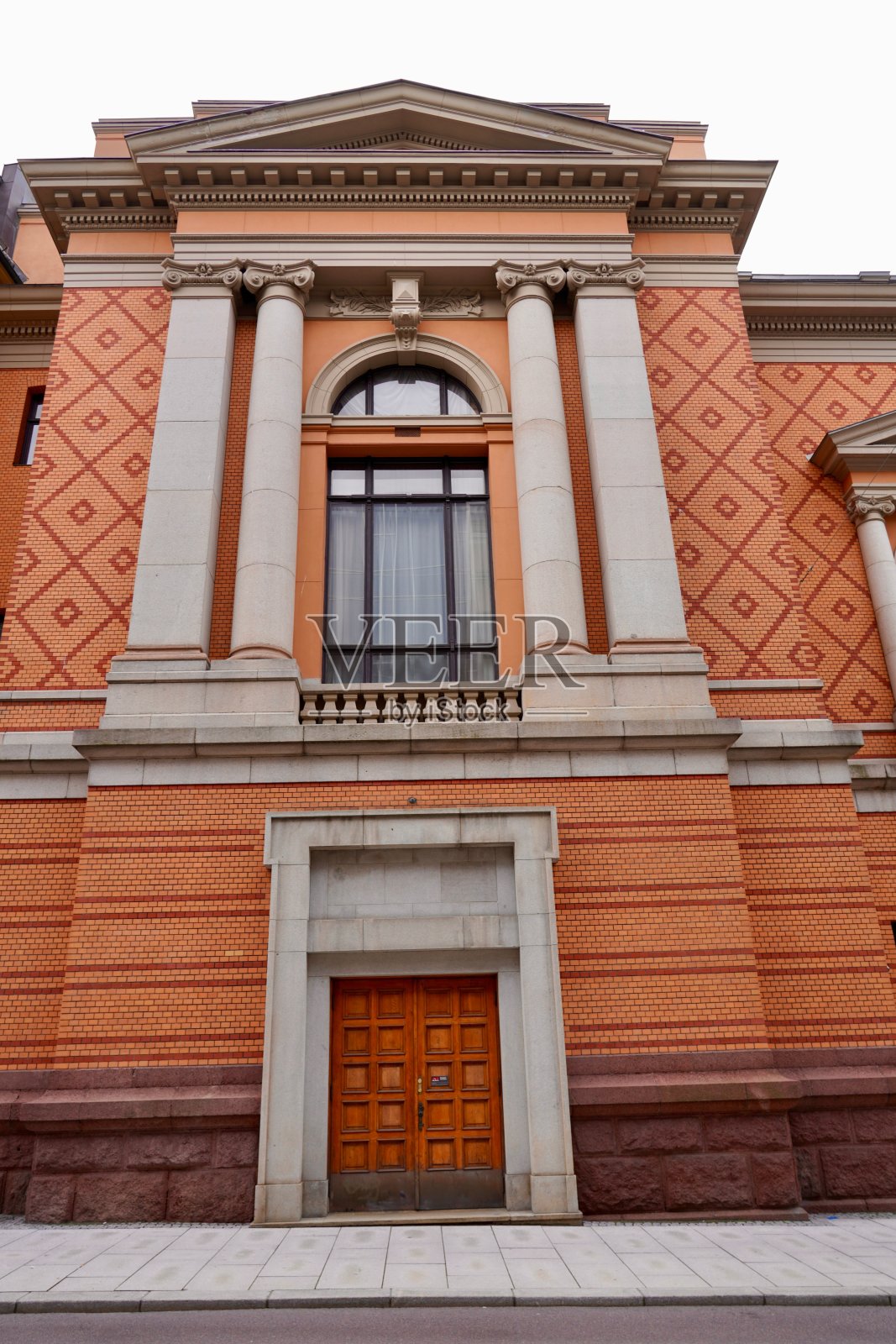 共济会总部的侧门入口照片摄影图片