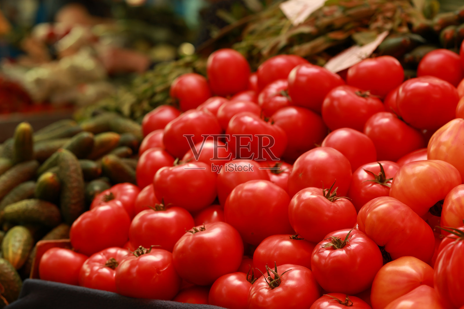 番茄摊位照片摄影图片