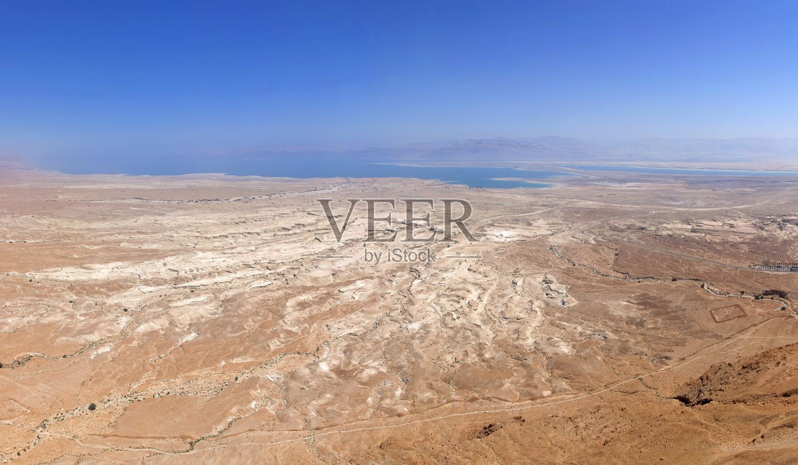 犹太沙漠和死海海岸照片摄影图片