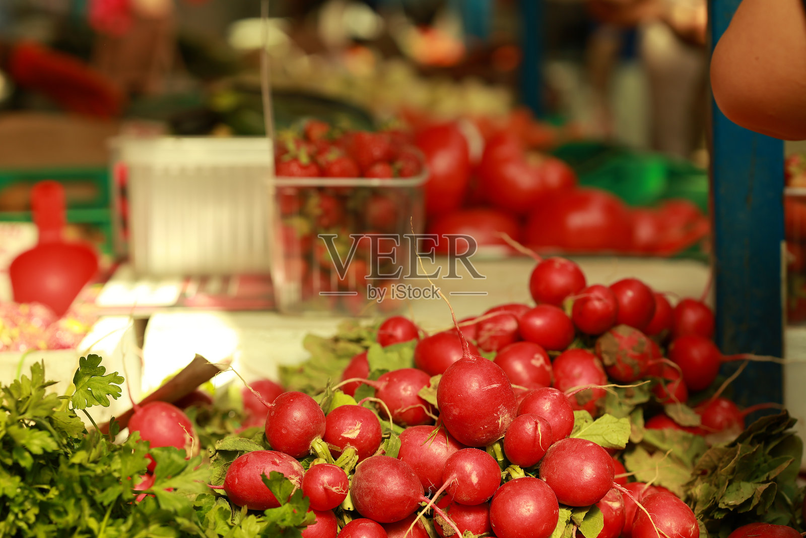 蔬菜摊上的萝卜照片摄影图片