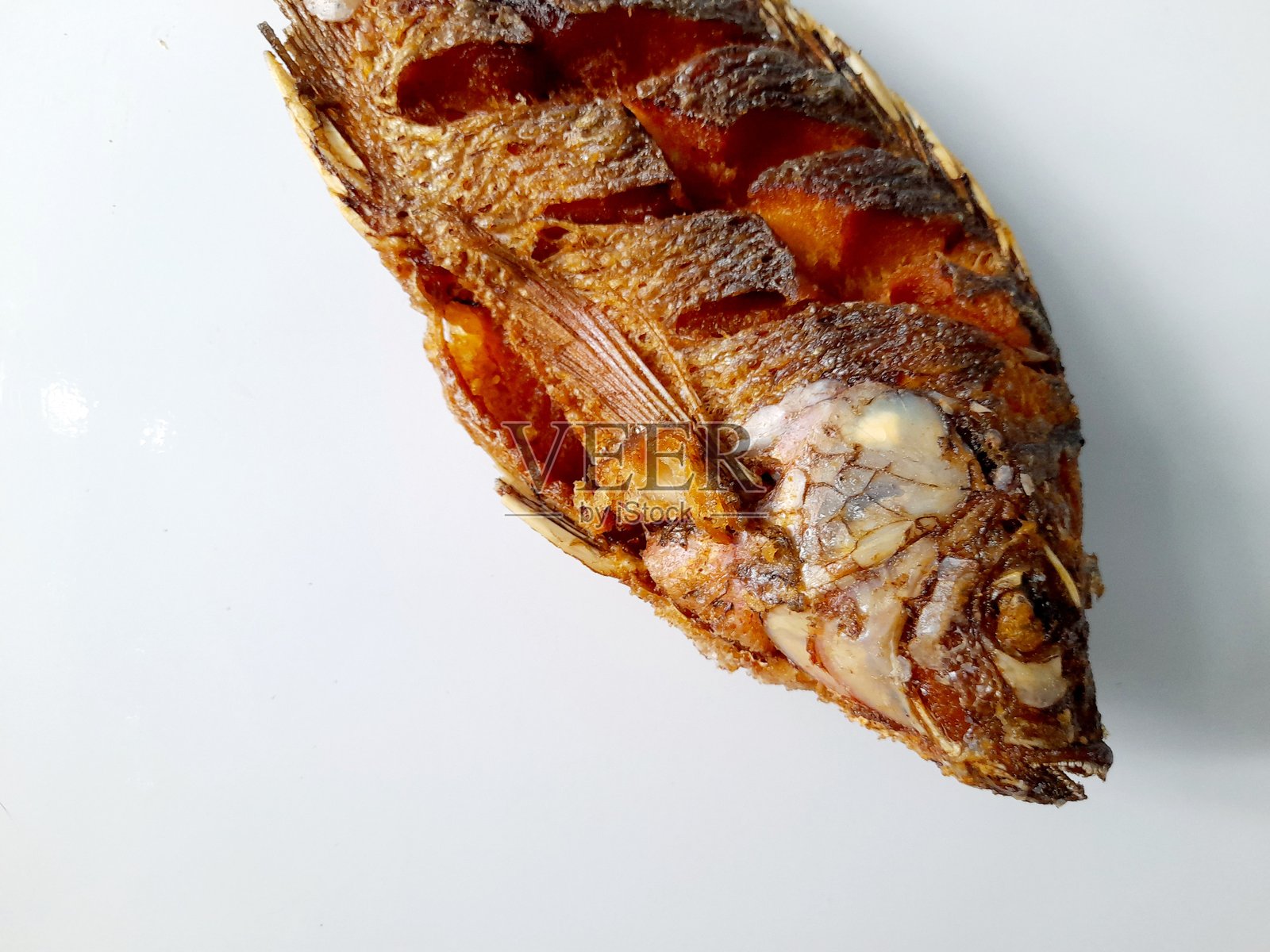 油炸食品。照片摄影图片