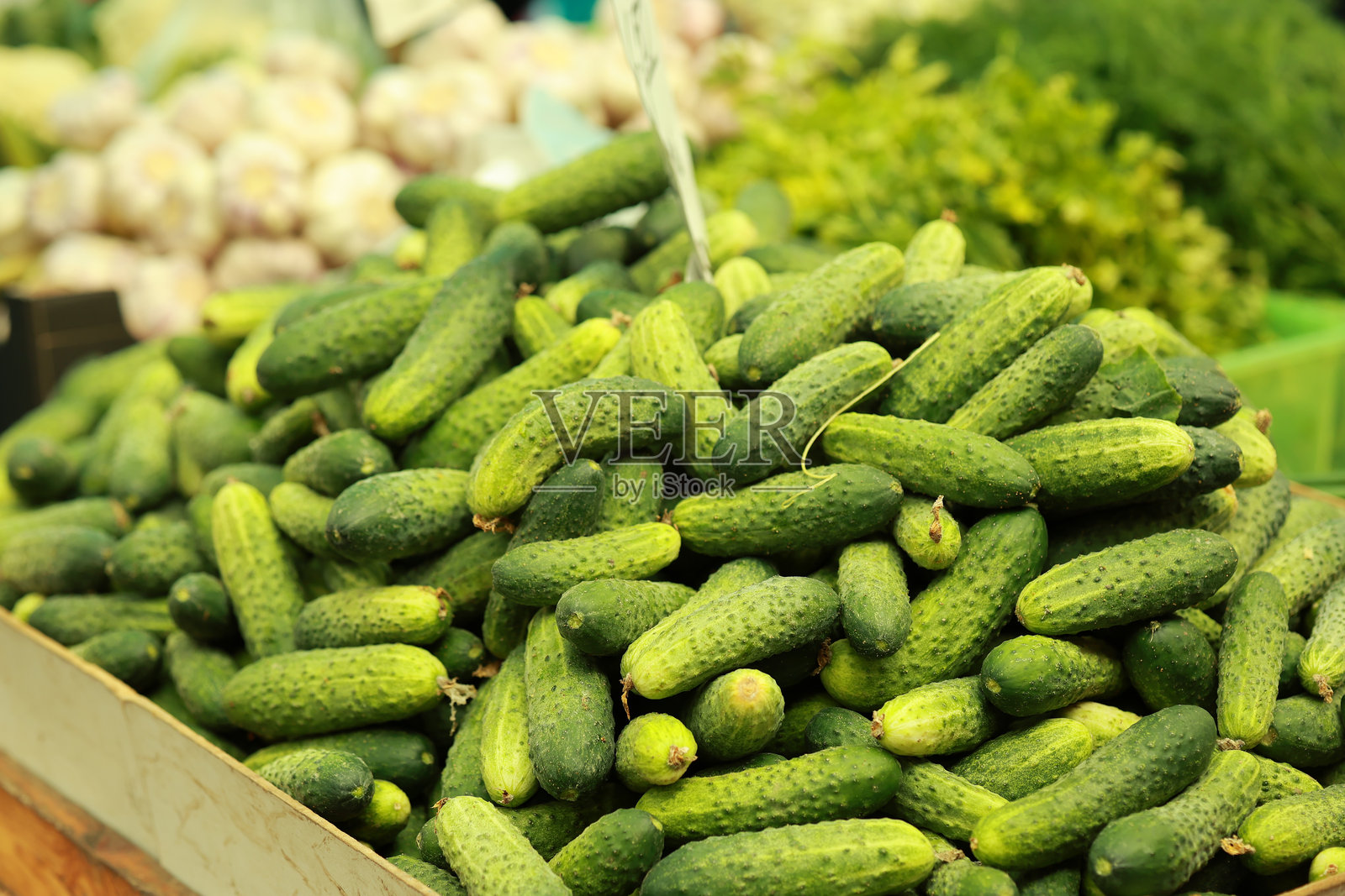 黄瓜摊位照片摄影图片