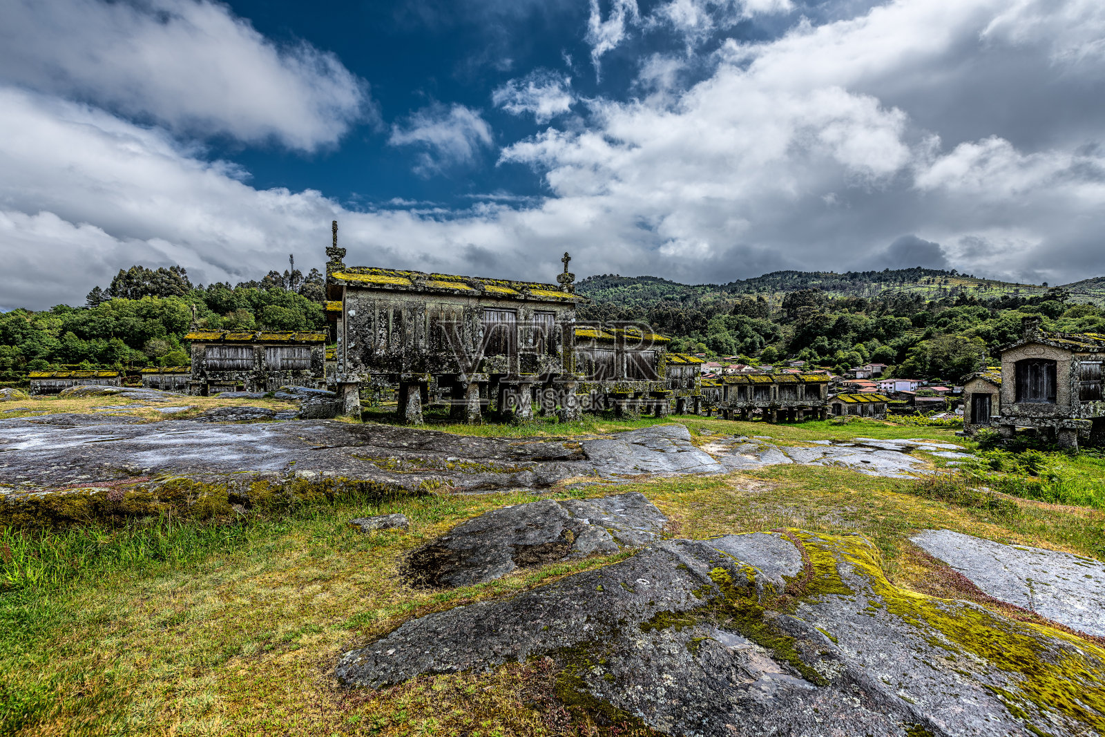 林多索粮仓照片摄影图片