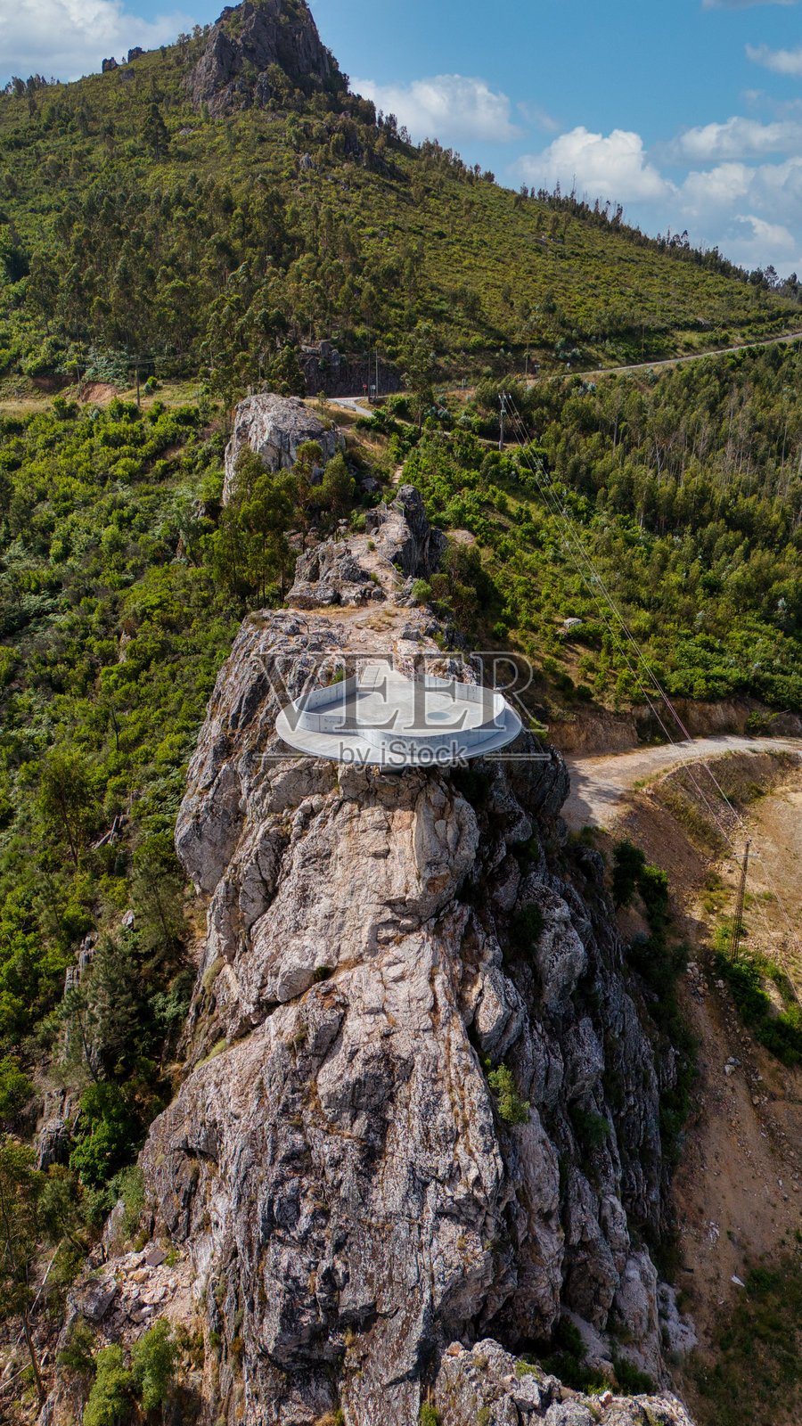 米拉杜罗·多·泽布罗的鸟瞰图照片摄影图片