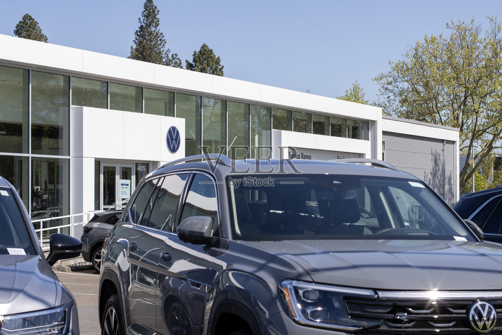 大众汽车经销商店照片摄影图片