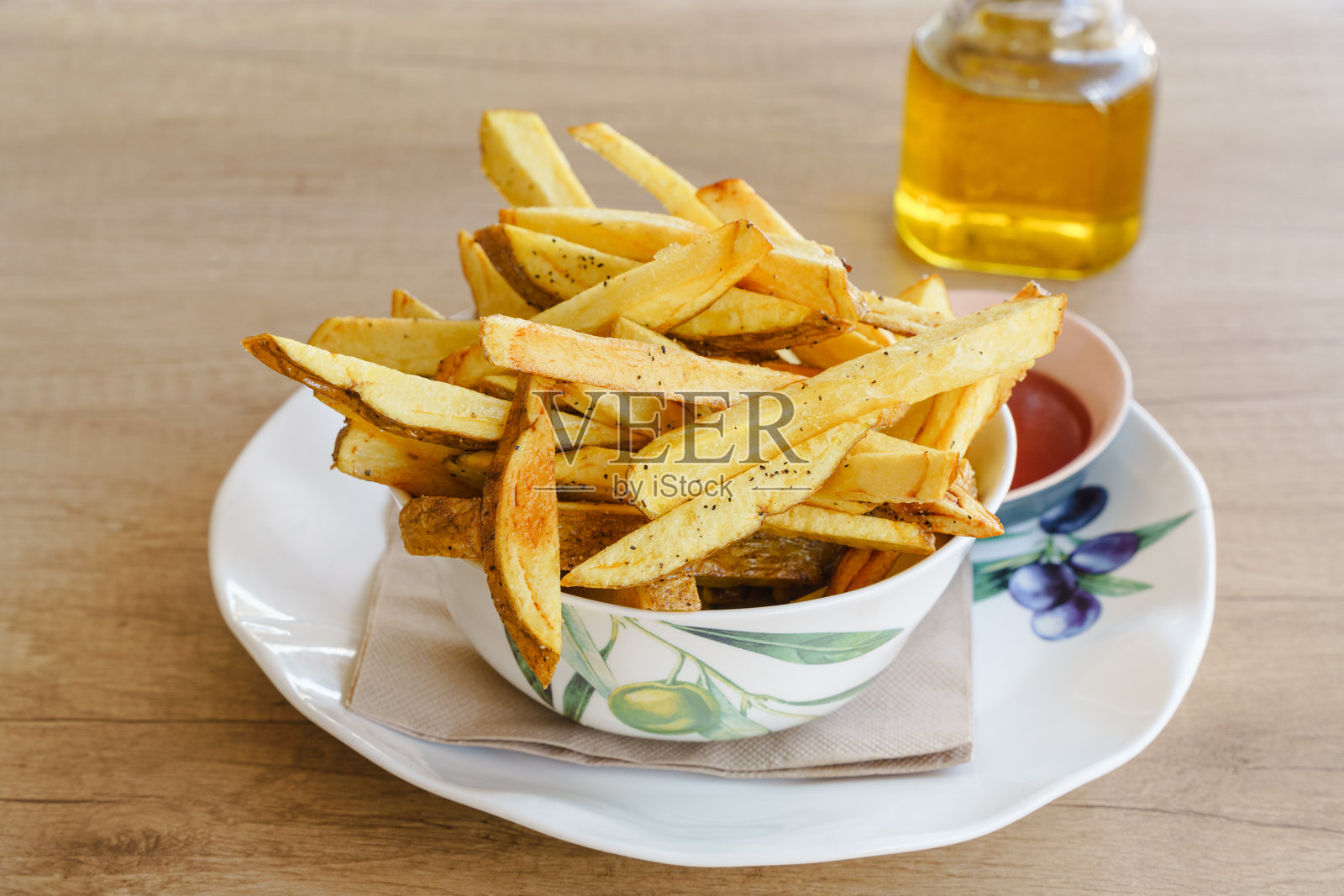 甘薯薯条。照片摄影图片