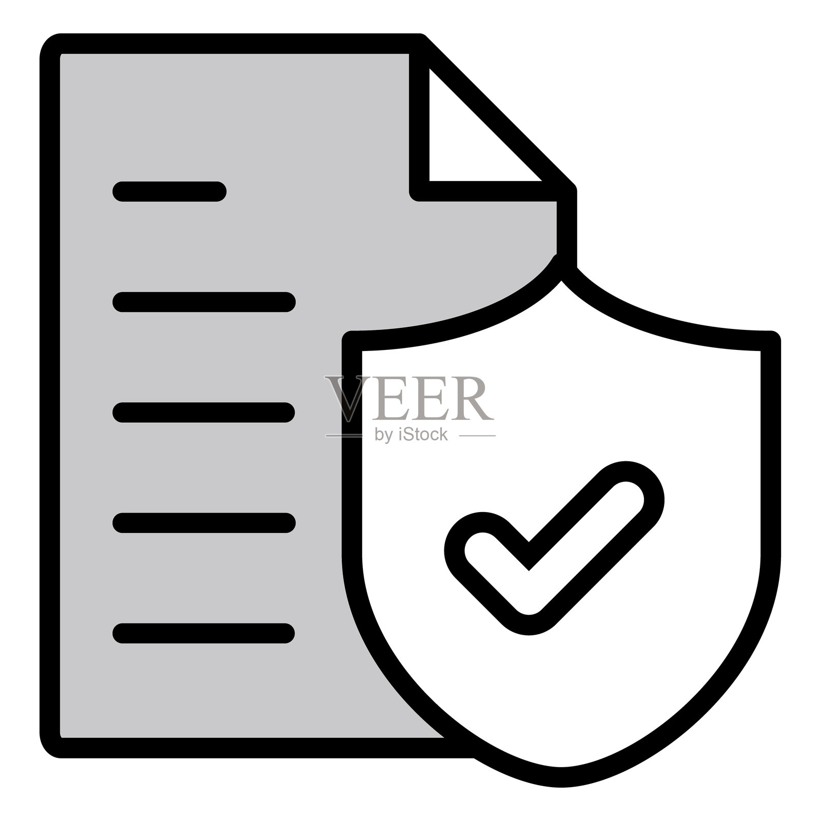 插图图标素材：文档文件插画图片素材