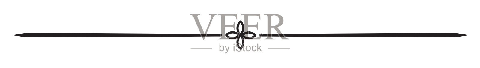 复古装饰线条。文本分隔符。线条边框。线条分隔符，边框，复古分隔符，下划线元素。矢量插图插画图片素材