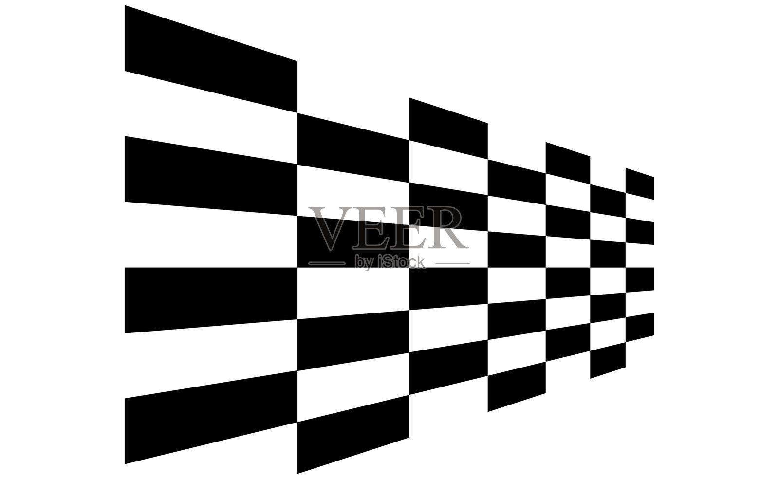 抽象黑色速度透视棋盘背景插画图片素材