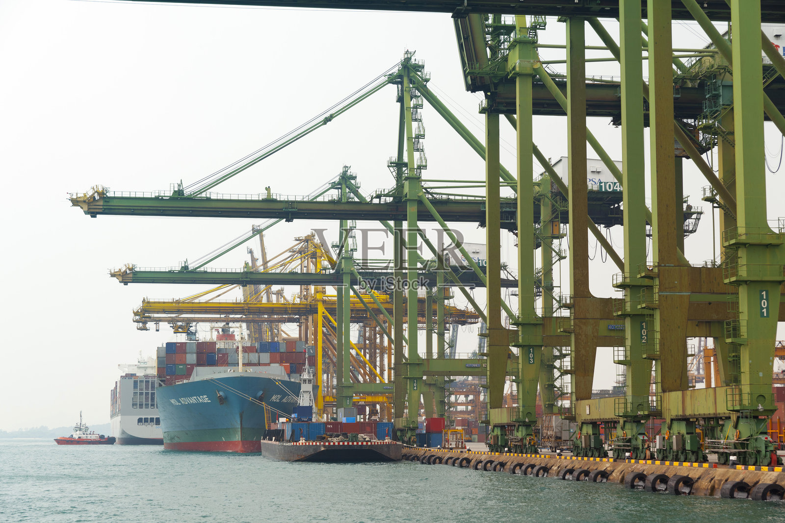 新加坡工业港口照片摄影图片