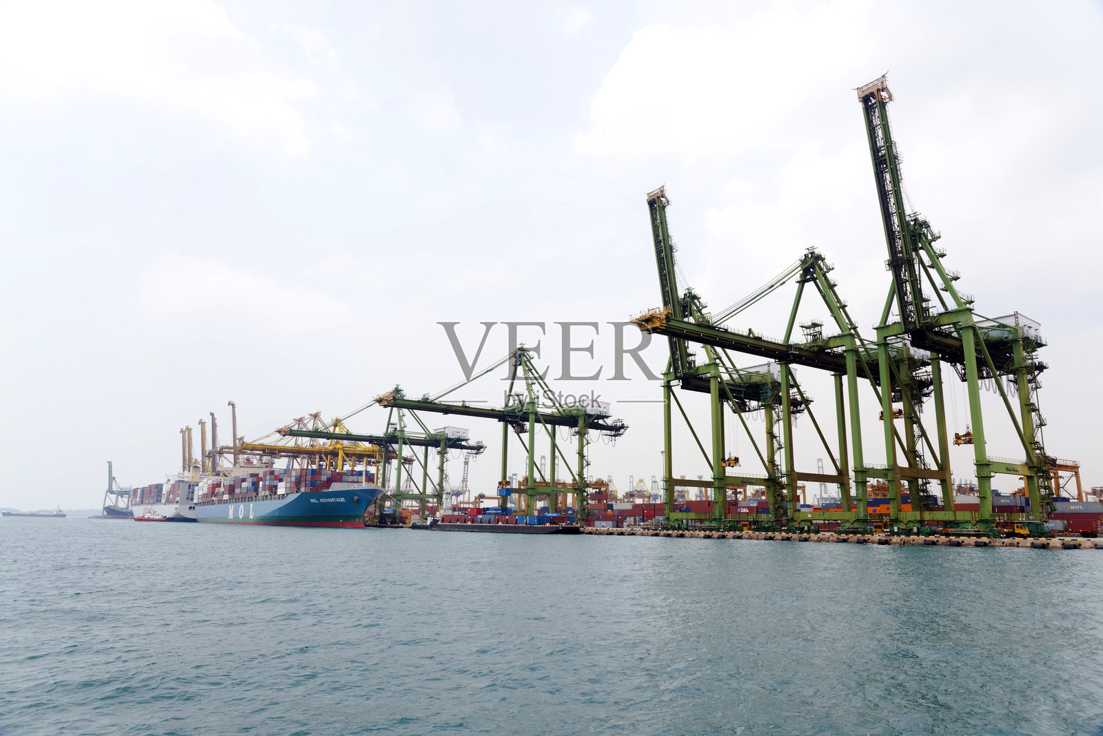 新加坡工业港口照片摄影图片