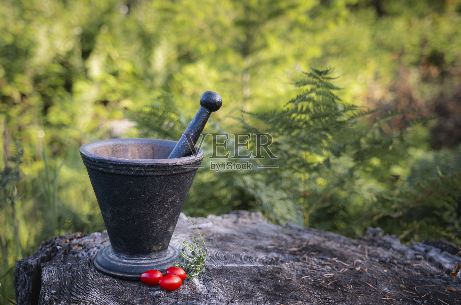 铸铁研钵和杵照片摄影图片