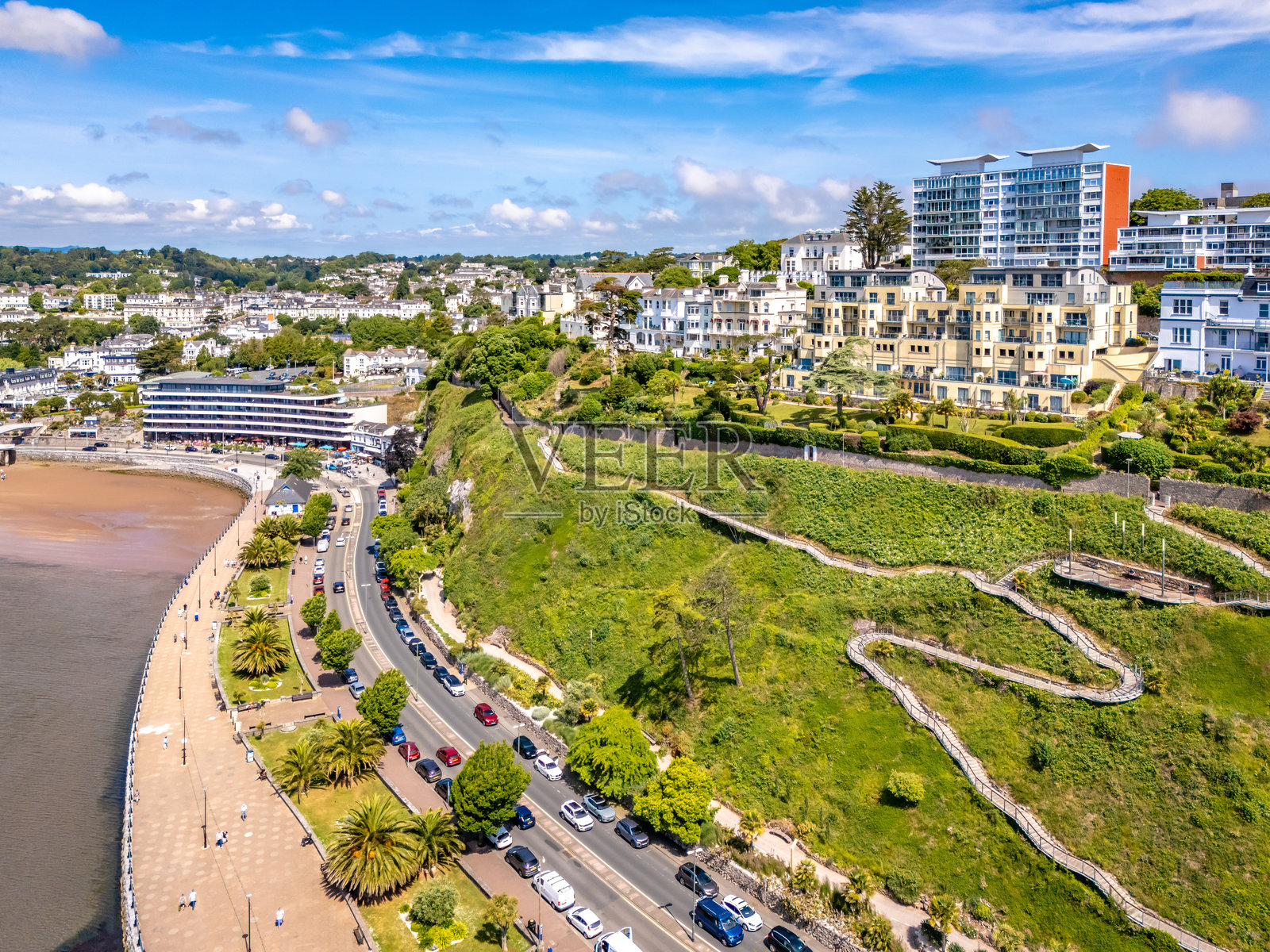 托基的锯齿形岩石步道照片摄影图片