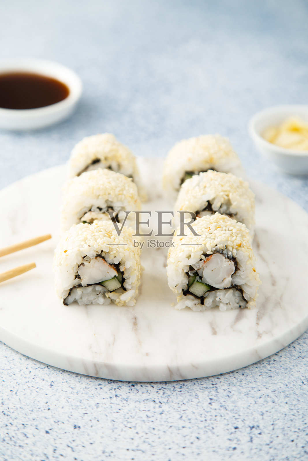 寿司卷照片摄影图片