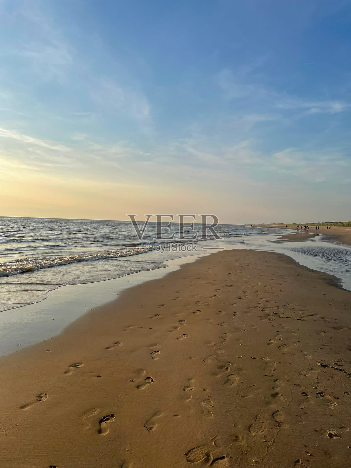 美丽的北海沙丘照片摄影图片