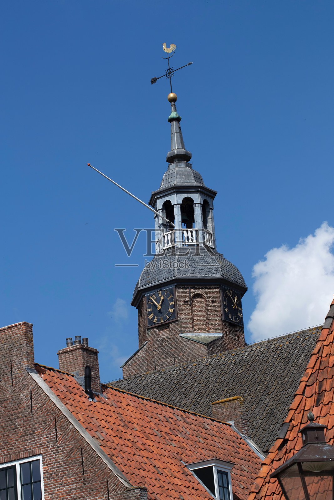 荷兰奥弗赖ssel省的布洛克齐尔镇照片摄影图片