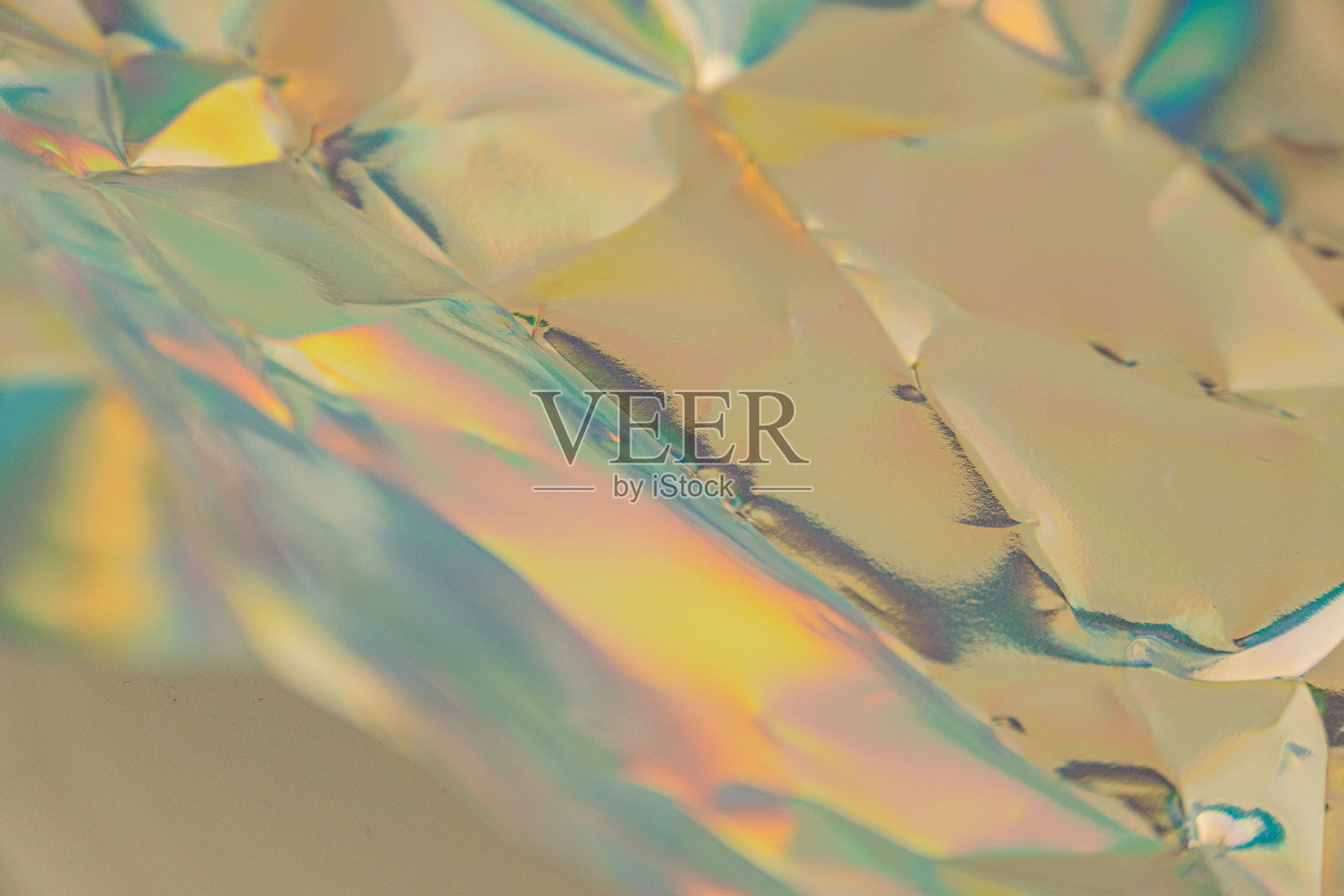 一幅抽象而生动的图像，具有反射的万花筒图案，暗示现代感或奢华感照片摄影图片