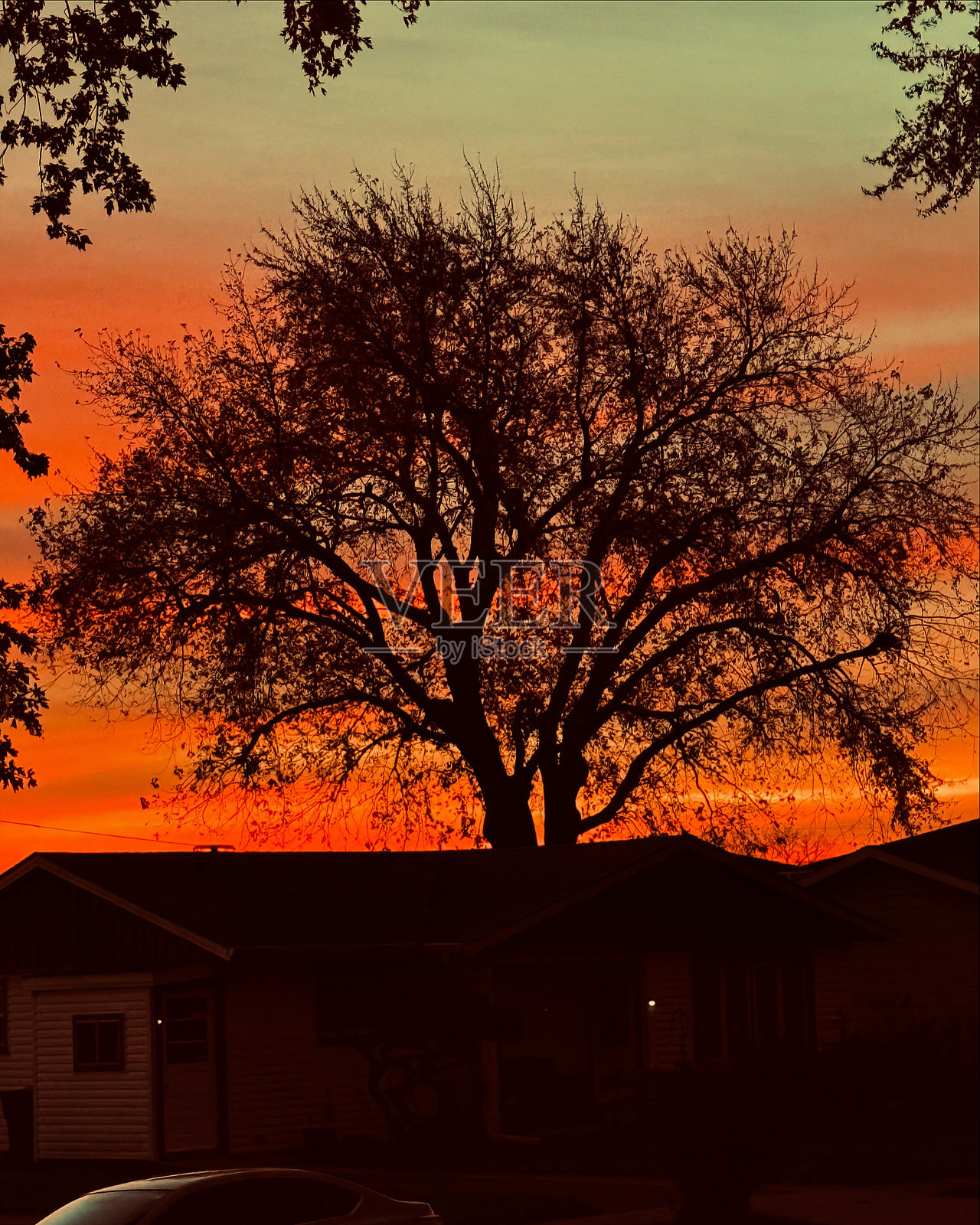 惊艳的日出照片摄影图片