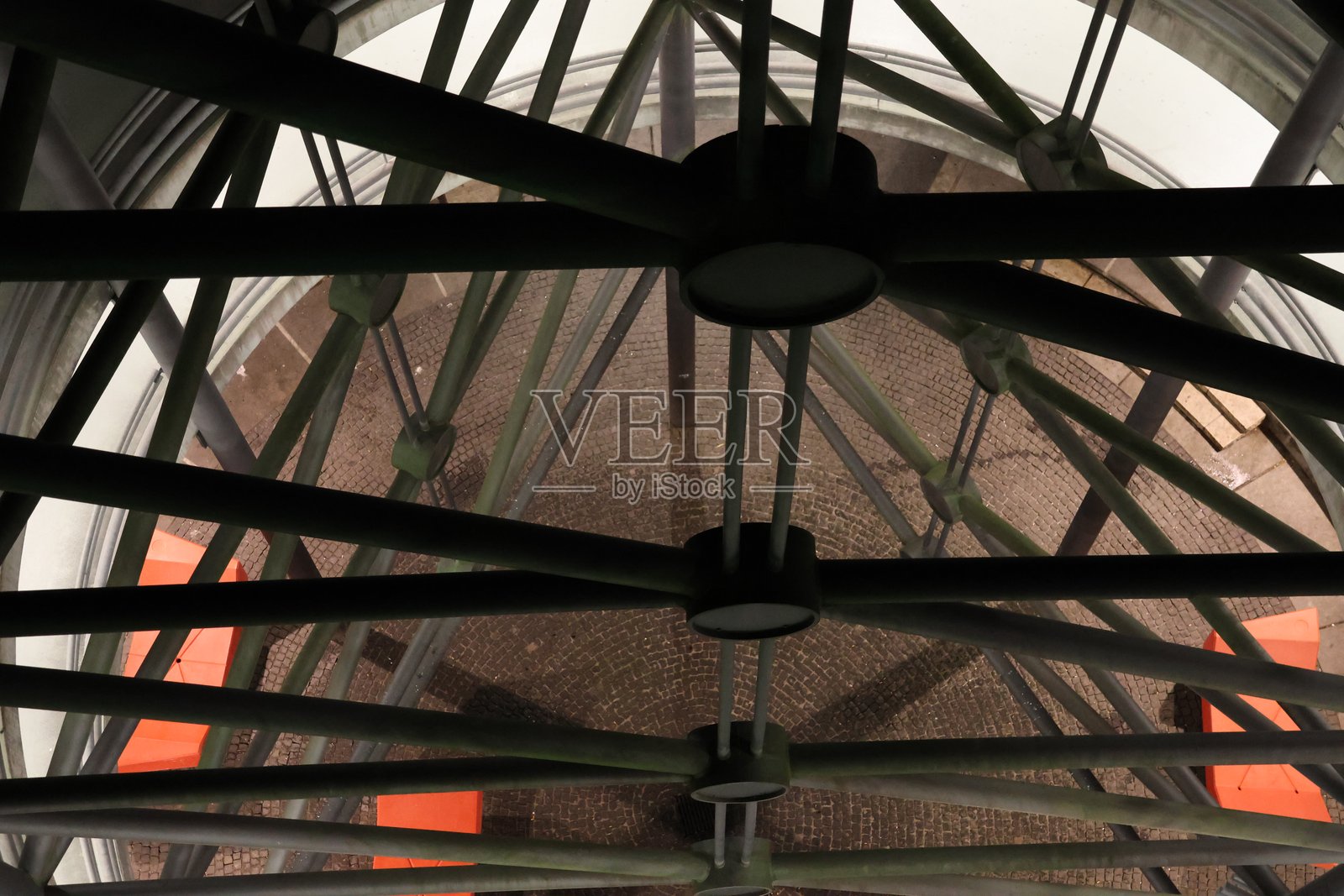 夜间停车场照片摄影图片