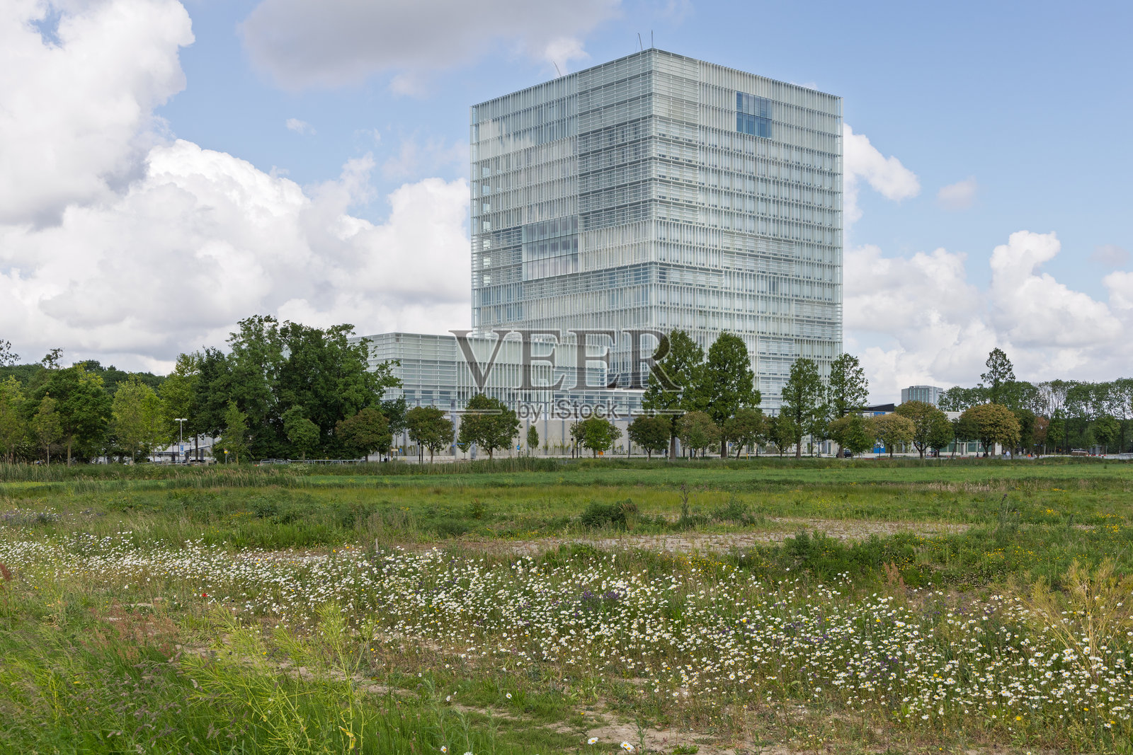 乌特勒支现代RIVM大楼照片摄影图片