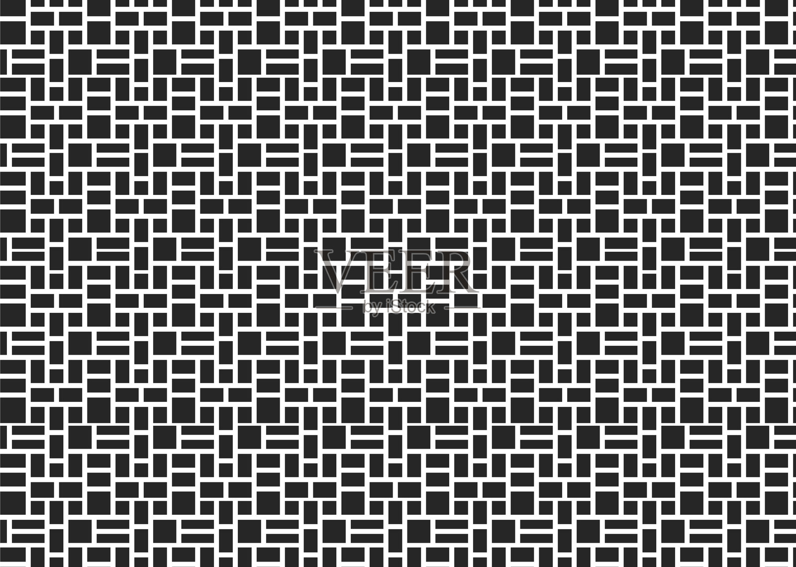 两种颜色的几何瓷砖图案背景插画图片素材