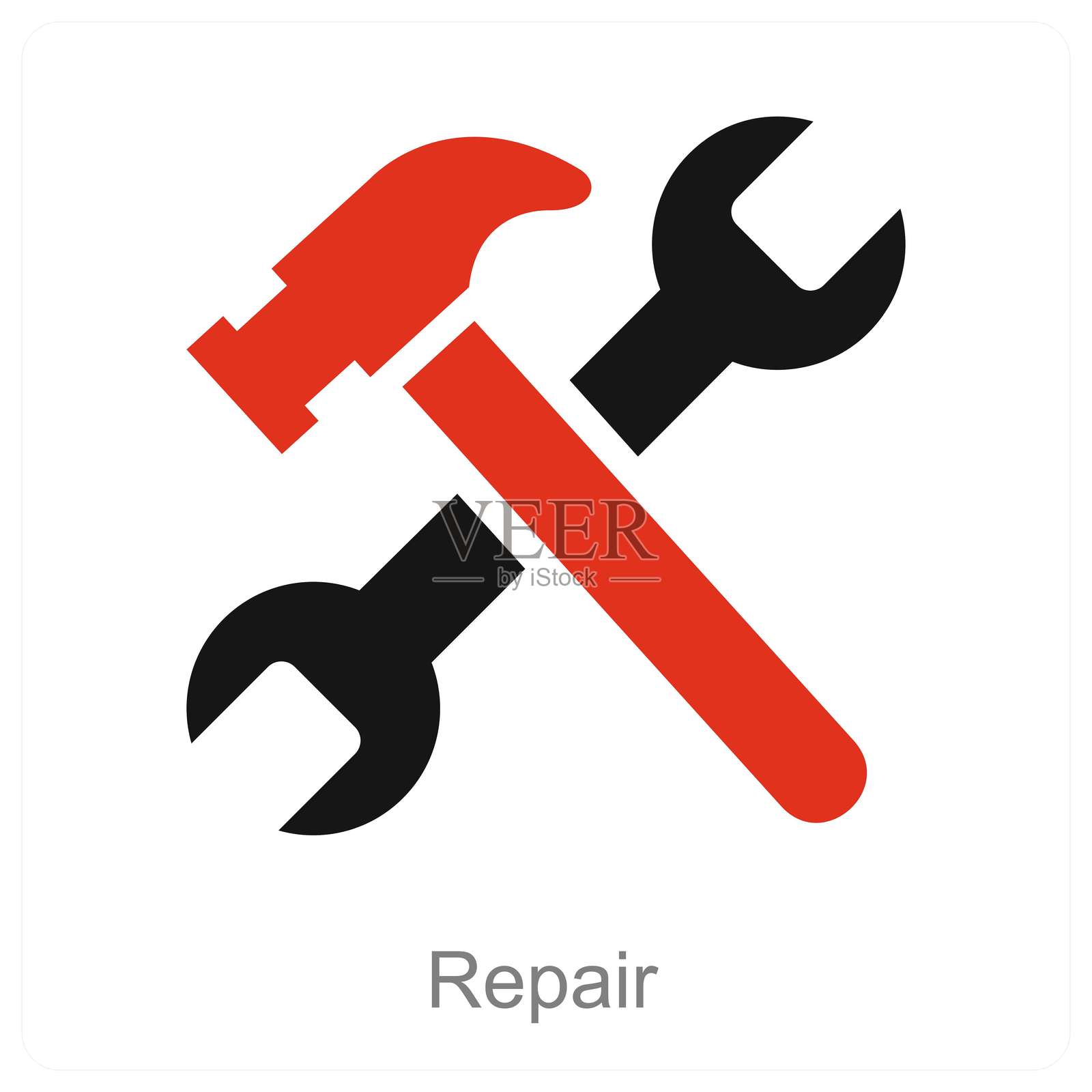 修理插画图片素材