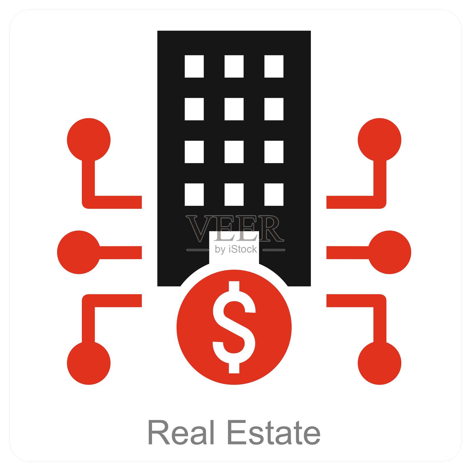 房地产插画图片素材