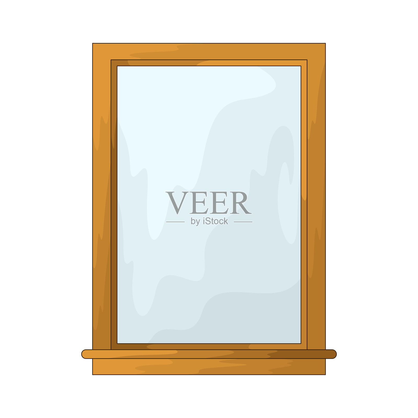 窗户插画图片素材